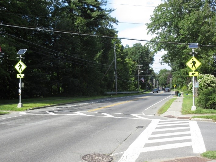 EXAMPLE OF PEDESTRIAN CROSSWALK